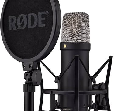 RODE NT1 Condenser Microphone Voice over Casey Finnigan