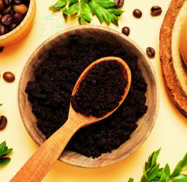 how to make coffee sugar scrub