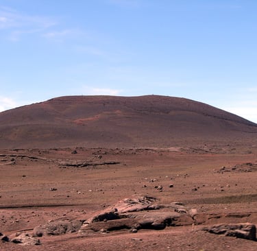 desert and volcanic landscapes in Cape Verde
