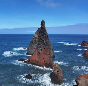 photo falaises escarpées Madère