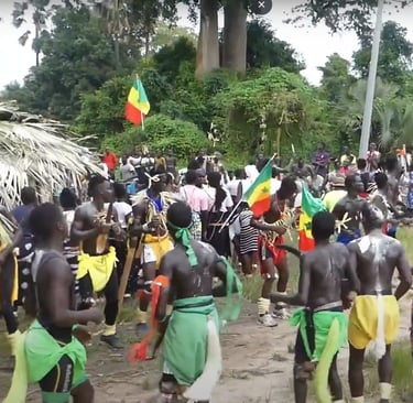 Danse traditionnelle Diola - Akut Diaspora