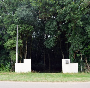 a entrade do parque Municipal Maria Wolski