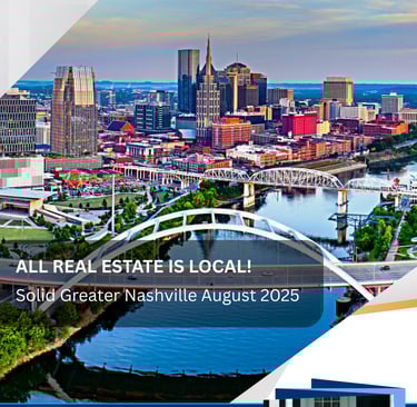 Nashville Housing Market Update for August 2025