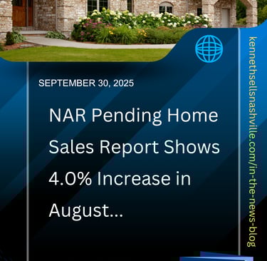 Housing Market Update as of September 30, 2025