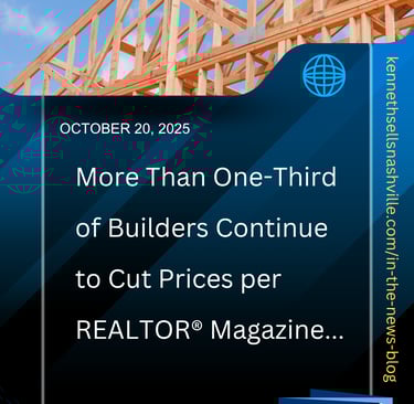 New Construction Housing Market Update as of October 20, 2025