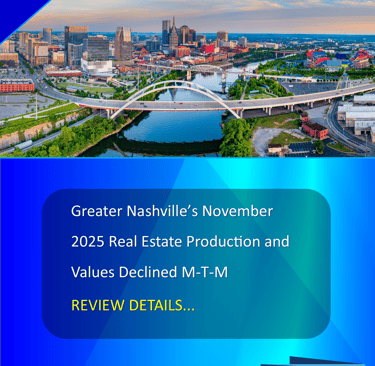 Greater Nashville Housing Market Update Summary for November 2025