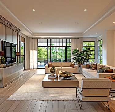 Large Living Room View