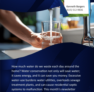 Water Conservation Tips April 2026 Newsletter