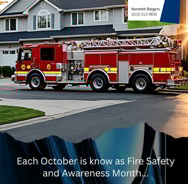 October 2025 Newsletter Fire Safety and Awareness Month
