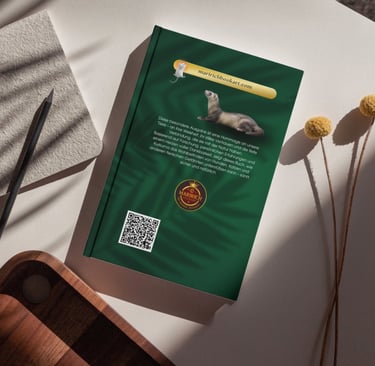 Das Buch über KURKUMA - eine Exklusive Sonderausgabe zum Monat der Tierliebe - Rückseite