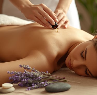 Õrn puudutus ja eeterlike õlide vägi sügava lõõgastuse heaks