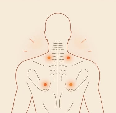 Lihaspinged seljas ja õlgades - kuidas floating aitab leevendada