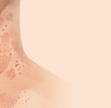 Pildil on atoopiline dermatiit kaela 