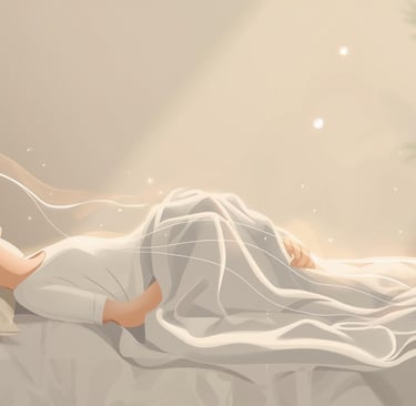 Inimene proovib magada, aga rahutud jalad ei lase seda teha