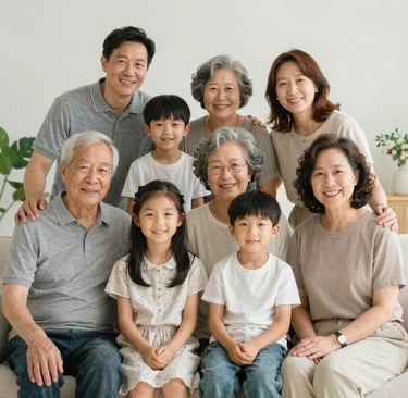 Public trust office building facade with columns