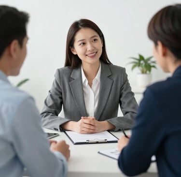 a magnifying glass sitting on top of a piece of paper