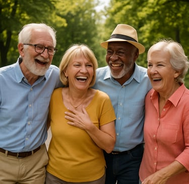a magnifying glass sitting on top of a piece of paper