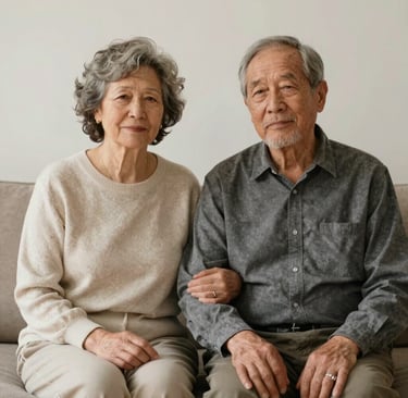 a magnifying glass sitting on top of a piece of paper