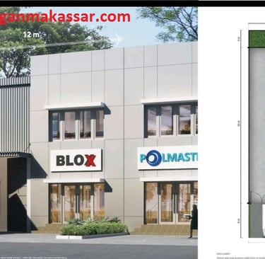 Pergudangan Summarecon Makassar 12x48 dengan kantor