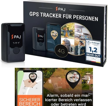 GPS-Tracker für Personen mit SOS-Notrufknopf