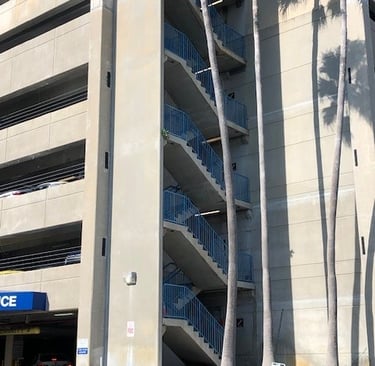 PARKING GARAGE PRESSURE CLEANING SERVICES 