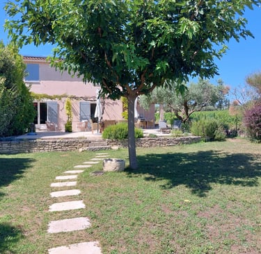 vue arrière de la maison