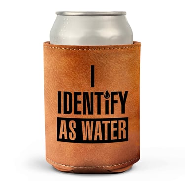 Leather Can Cooler for Men