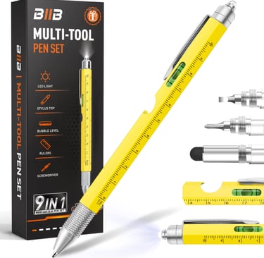 BIIB 9-in-1 Multitool Pen