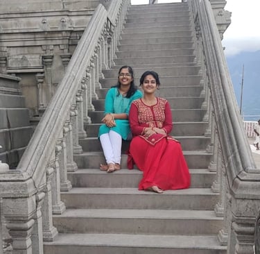 Swetha and Amritha Varshini