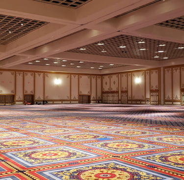 Scouting and securing ideal spaces to match your event vision and goals.