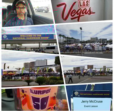 Hardware Show social media photo collage.