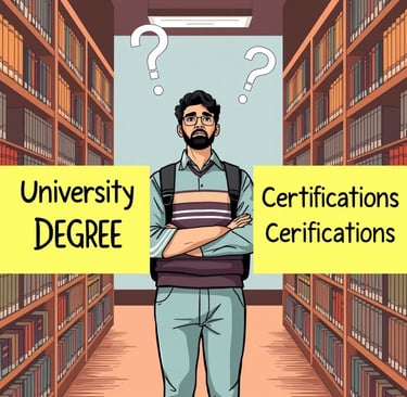 University Degree or Certifications