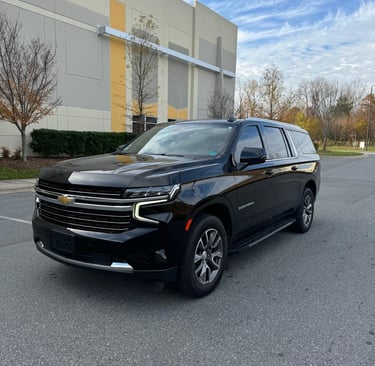 luxyry fleet, limo service, black car service, chauffeur charlotte nc