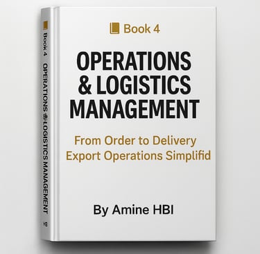a book cover of operations and operations of a business