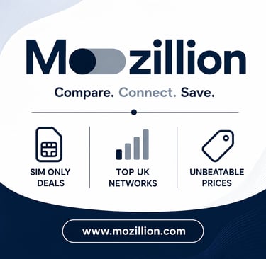 Mozillion sim deals - sim only offers
