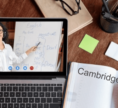 Student studying Cambridge A Level online with TutorNics expert tutor