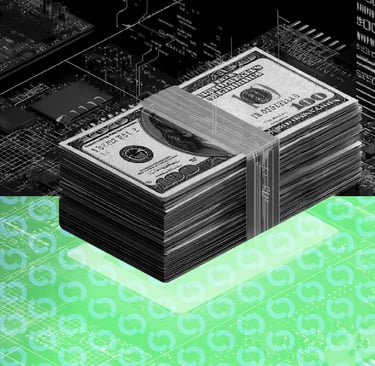 a stack of one hundred dollar bills