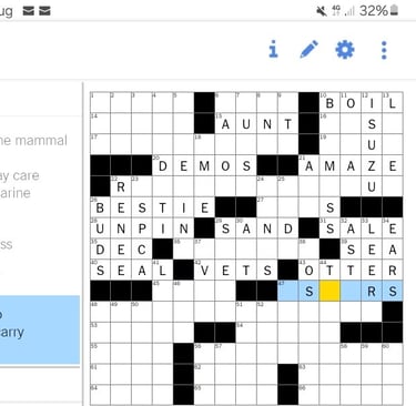 MindlessnessX - word games crossword puzzles