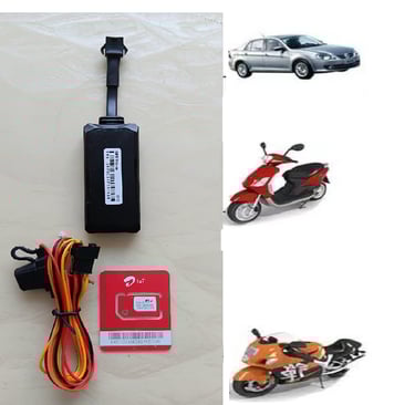 a motor scooter with a remote control