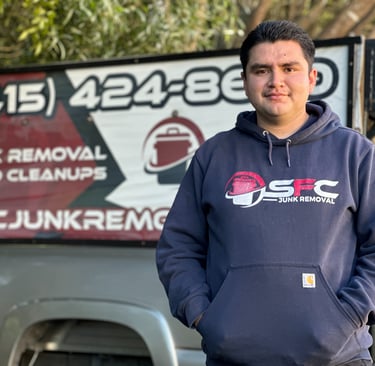 Trampoline removal near me in San Francisco 94127 & Mountain View.