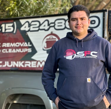 Green waste disposal in 94118, 94549, and 94087 by SFC Junk Removal.