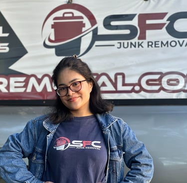 Professional cardboard hauling by SFC team across the Bay Area.