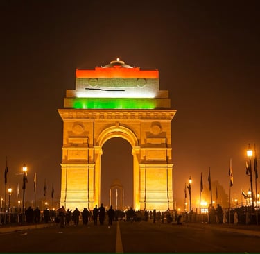 India Gate Delhi Sightseeing - NcrCabs