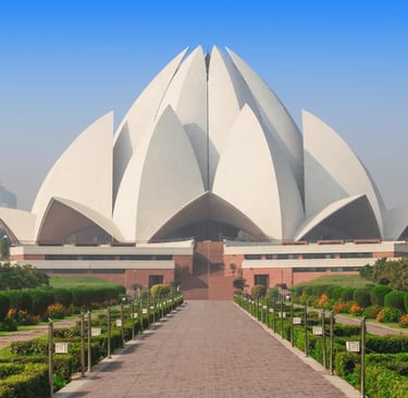 Lotus Temple - Delhi Sightseeing - NcrCabs
