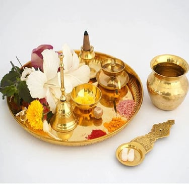 Cleansed pooja essentials from Sri Shiva Sadguru Goshala’s flagship product, ready for spiritual rit