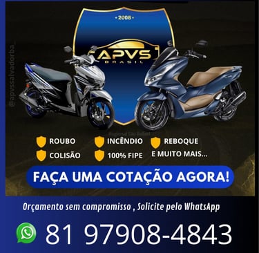 Seguro para scooter e Motos de Baixa Cilindrada