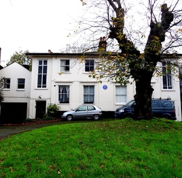 Photo of the hose DrHarold Moody lived and worked from, Queens Road, Peckham, south London