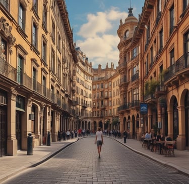 Typical Spanish town landscape and the value of SEO Localization