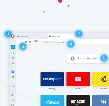 Opera Browser Speed Dial