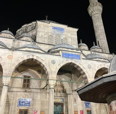Courtyard of Sokellu Mehmet Pasha Mosque in Istanbul
